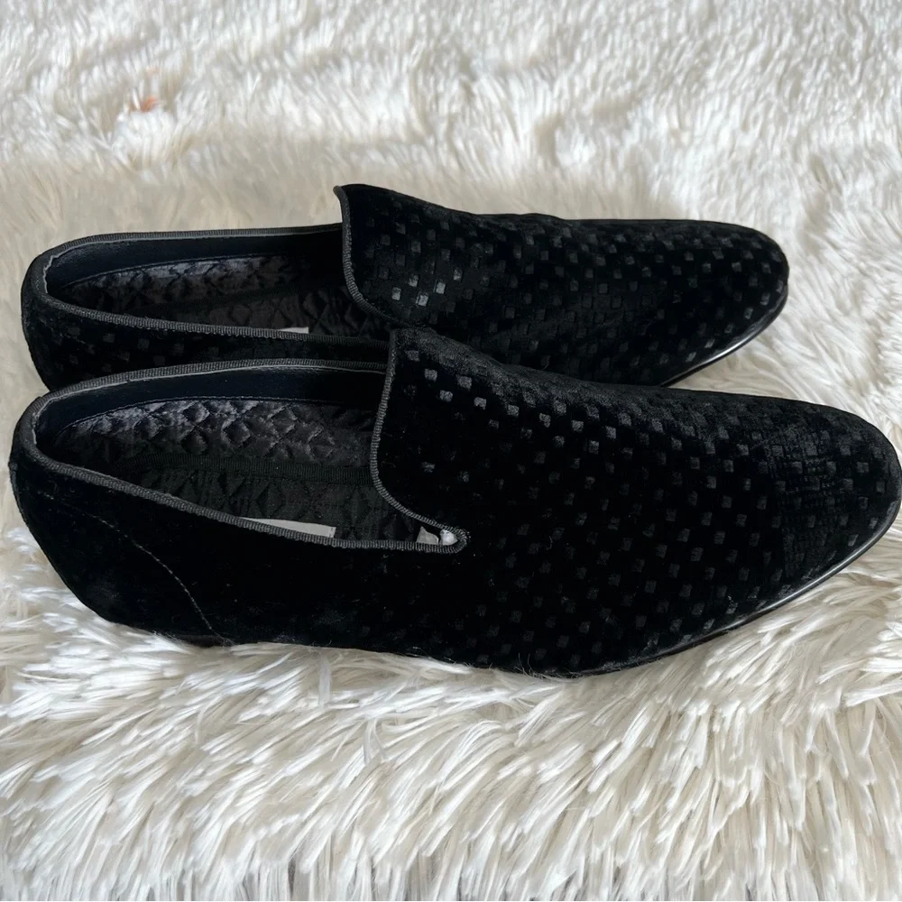 Steve Madden‎ lifted smoking loafers size 8